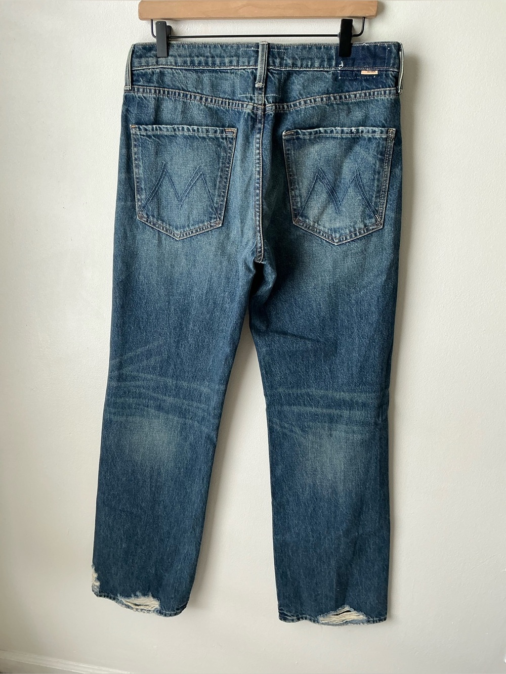 MOTHER SUPERIOR Jeans Reifler After Midnight Blue Size 30 - Picture 3 of 14